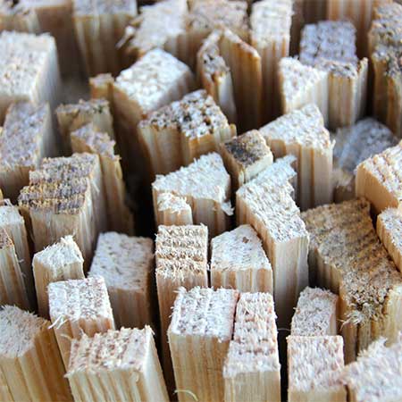 Anfeuerholz Nahaufnahme